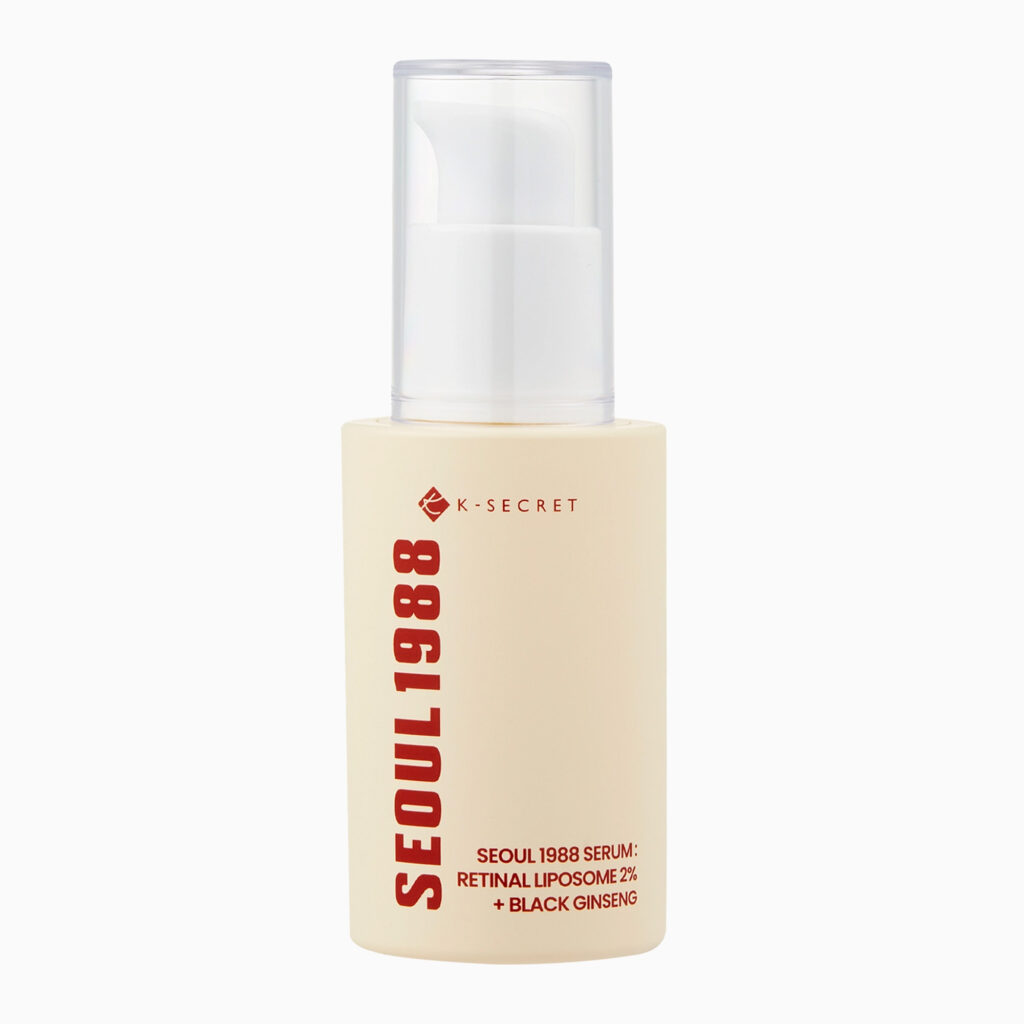 K-SECRET - SEOUL 1988 Serum : Retinal Liposome 2% + Black Ginseng - Zpevňující sérum s retinalem - 30 ml