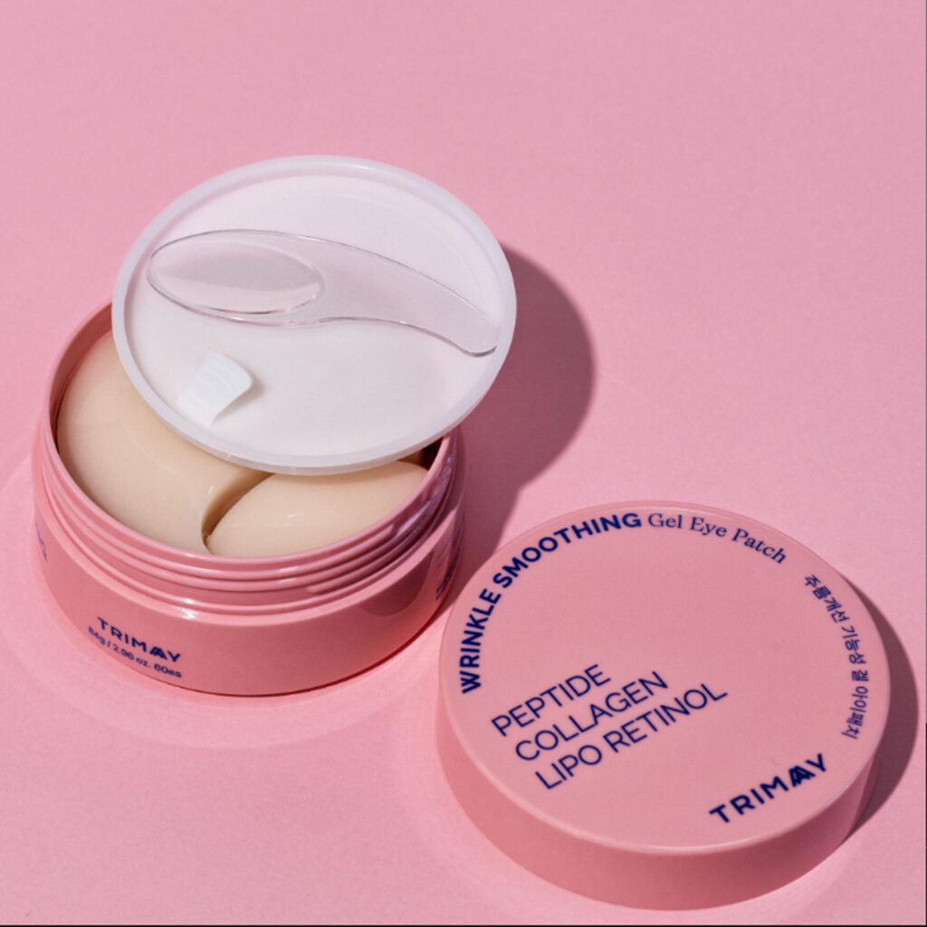 TRIMAY – Wrinkle Smoothing Gel Eye Patch - Hydrogelové polštářky pod oči s retinolem - 60 ks - Obrázek 2