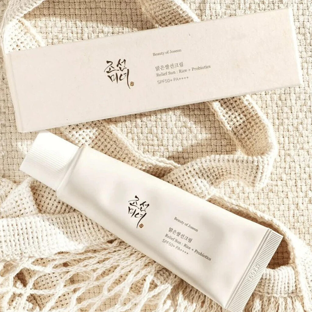 BEAUTY OF JOSEON – Relief Sun : Rice +Probiotics  SPF50+ PA++++ - Vyživující krém s SPF a rýží - 50 ml - Obrázek 2