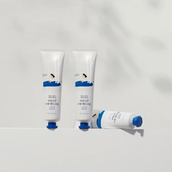 ROUND LAB – Birch Juice Hand Cream – Vyživující krém na ruce s březovou šťávou a ceramidy - 30 ml