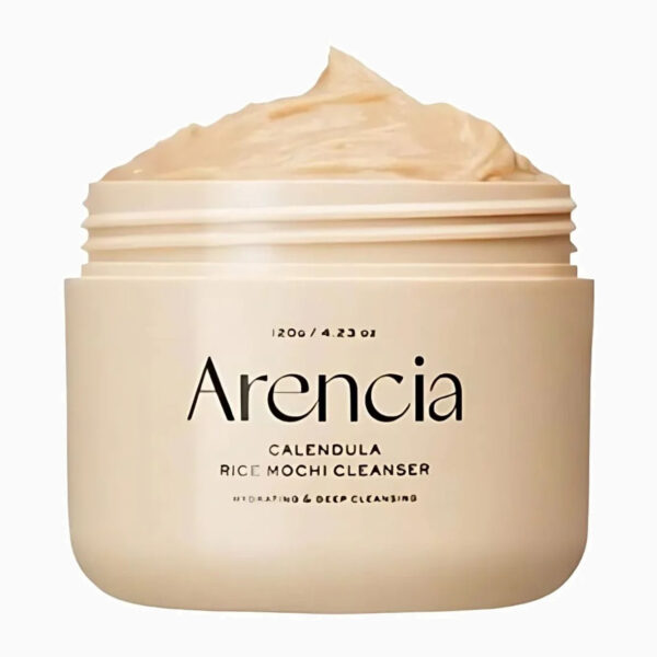 ARENCIA - Calendula Rice Mochi Cleanser – Jemná čisticí mochi pasta s rýží a měsíčkem 120 g