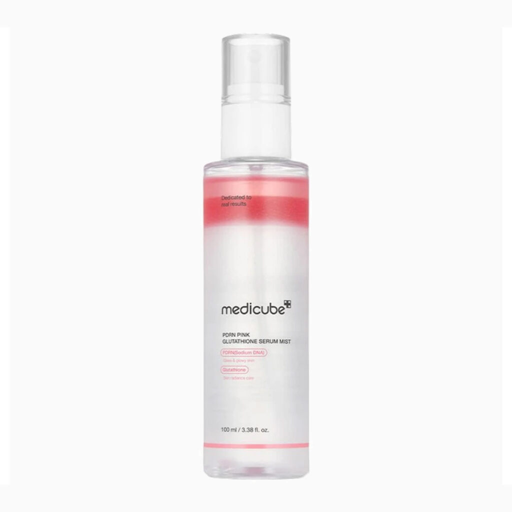 MEDICUBE – PDRN Pink Glutathione Serum Mist – Omlazující rozjasňující mlha - 100 ml