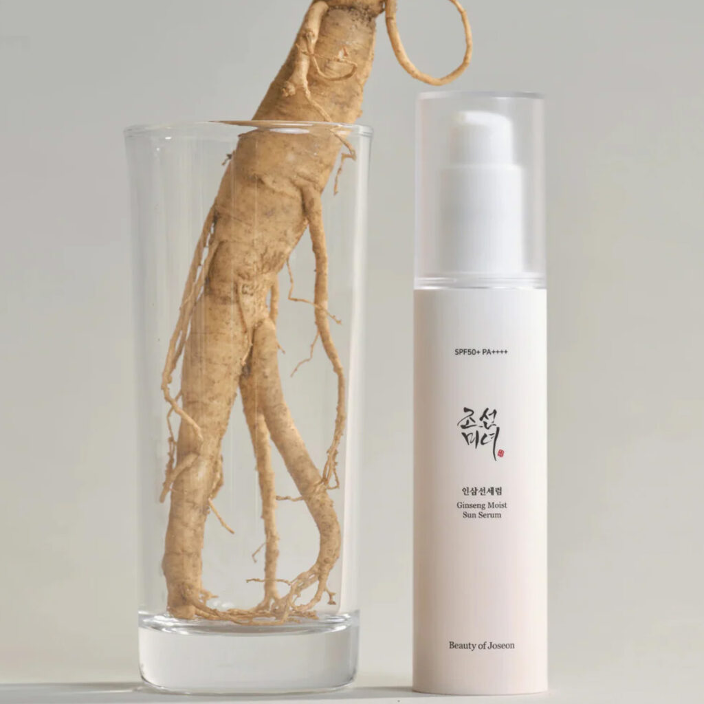 BEAUTY OF JOSEON – Ginseng Moist Sun Serum SPF50+ PA++++ – Ochranné sérum s ženšenem - 50 ml - Obrázek 3