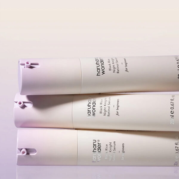 HARUHARU WONDER – Black Rice Night Knight Retinol Serum – Noční sérum s retinolem, bakuchiolem a černou rýží - 20 ml