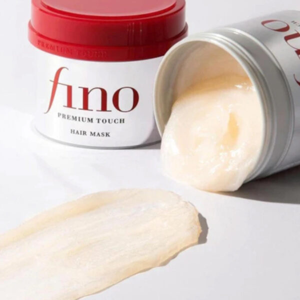 SHISEIDO - Fino Premium Touch Hair Mask – Regenerační maska s mateří kašičkou, skvalanem a perlovým proteinem - 230 g