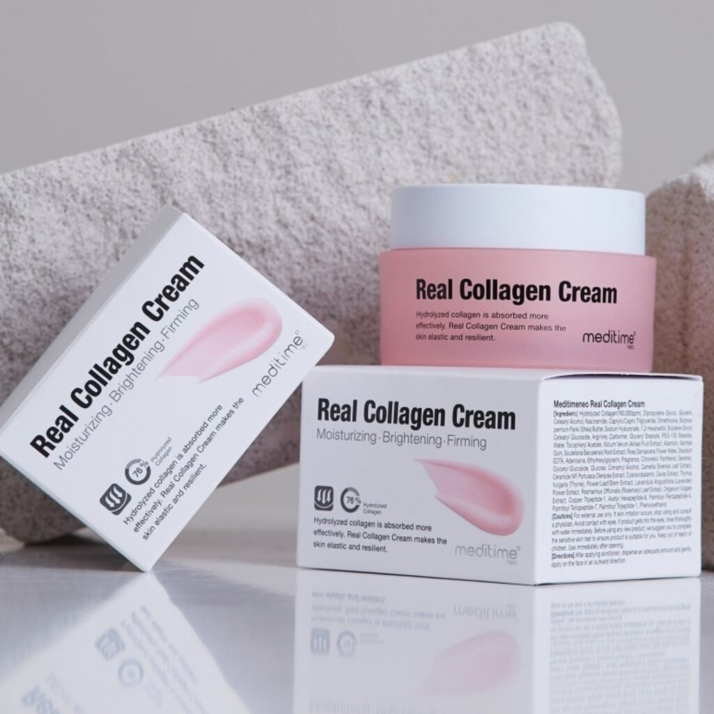 MEDITIME – Real Collagen Cream – Vyživující kolagenový krém - 50 ml - Obrázek 2