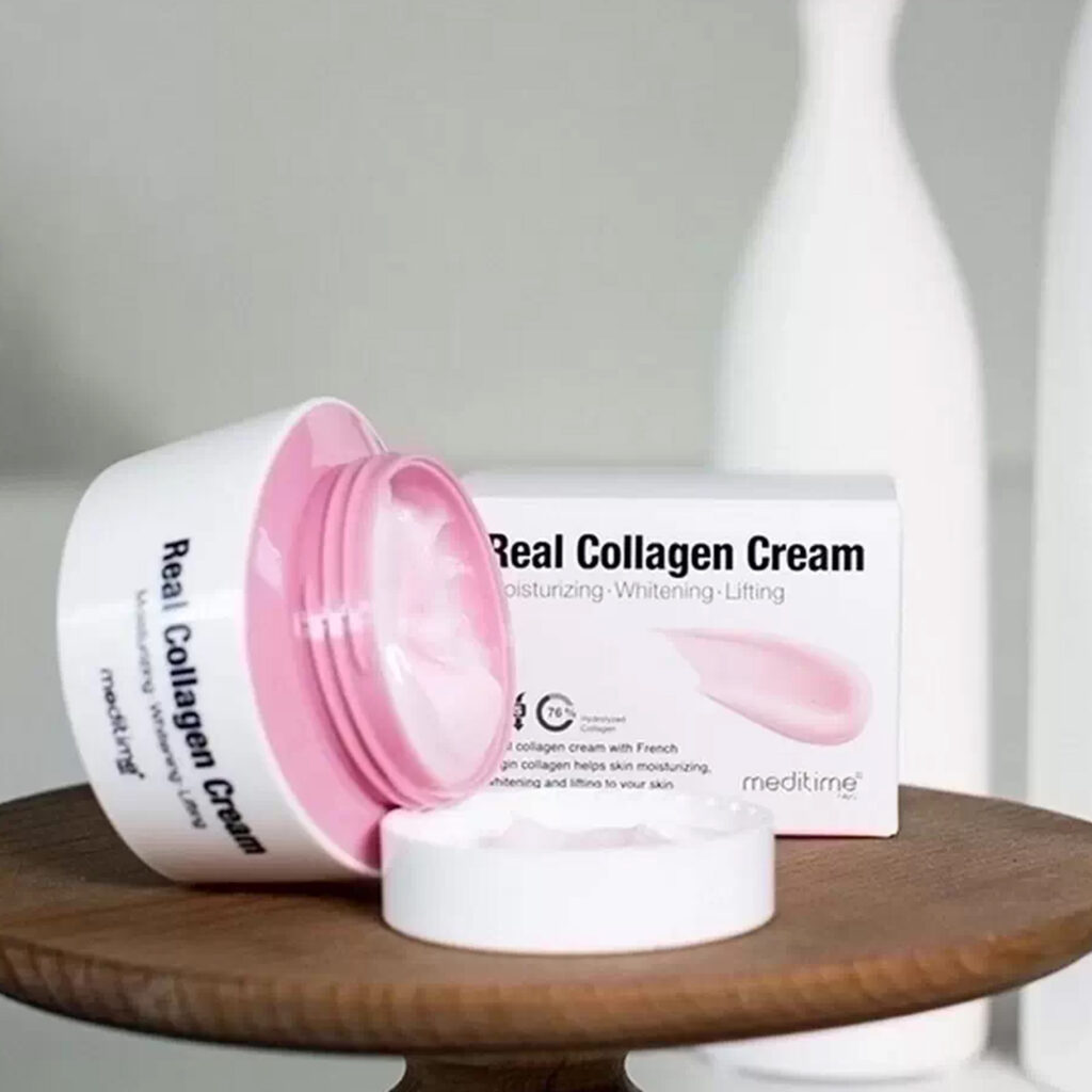 MEDITIME – Real Collagen Cream – Vyživující kolagenový krém - 50 ml - Obrázek 4