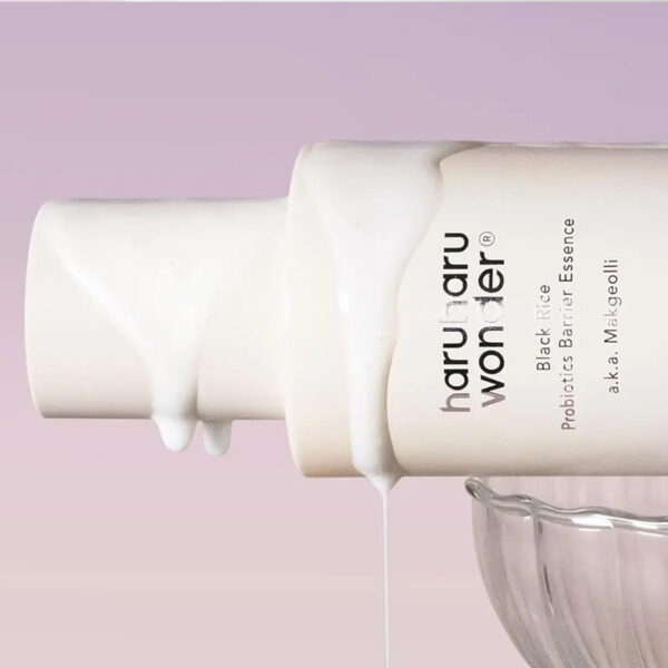 HARUHARU WONDER – Black Rice Probiotics Barrier Essence – Regenerační esence s černou rýží a probiotiky - 120 ml