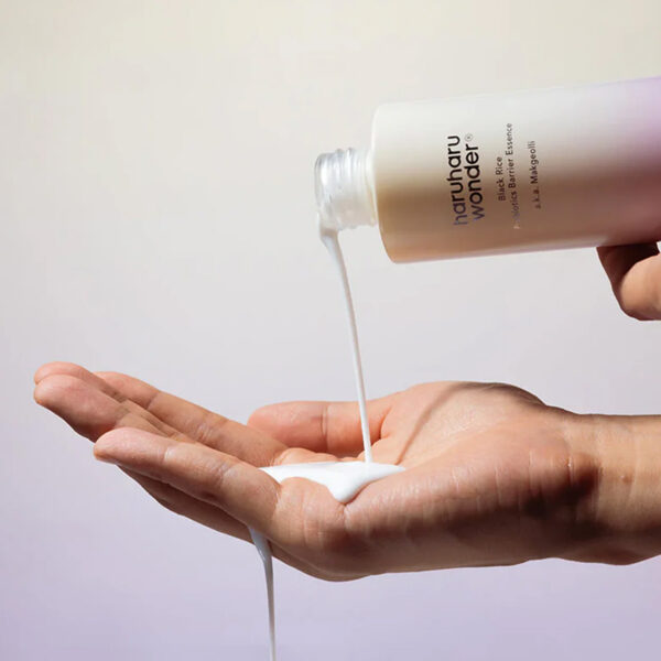 HARUHARU WONDER – Black Rice Probiotics Barrier Essence – Regenerační esence s černou rýží a probiotiky - 120 ml