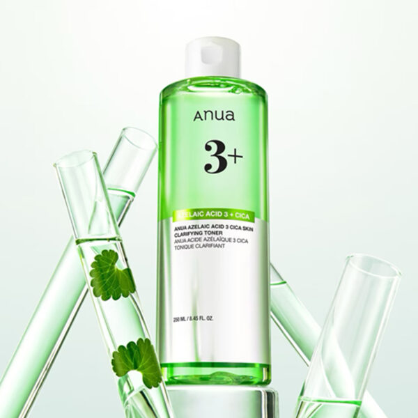 Anua – Azelaic Acid 3 Cica Skin Clarifying Toner – Čisticí tonikum s kyselinou azelaovou - 250 ml