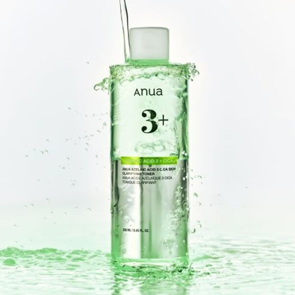 Anua – Azelaic Acid 3 Cica Skin Clarifying Toner – Čisticí tonikum s kyselinou azelaovou - 250 ml