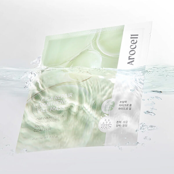 AROCELL – Cica Repair Panthenol Gel Mask – Zklidňující gelová maska s panthenolem a peptidy