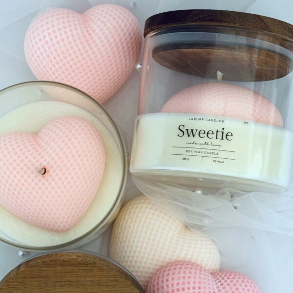 Sweetie – designová sójová svíčka