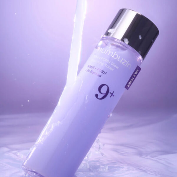 NUMBUZIN – No.9 NAD+ PDRN Glow Boosting Toner – Rozjasňující a regenerační pleťový toner - 150 ml